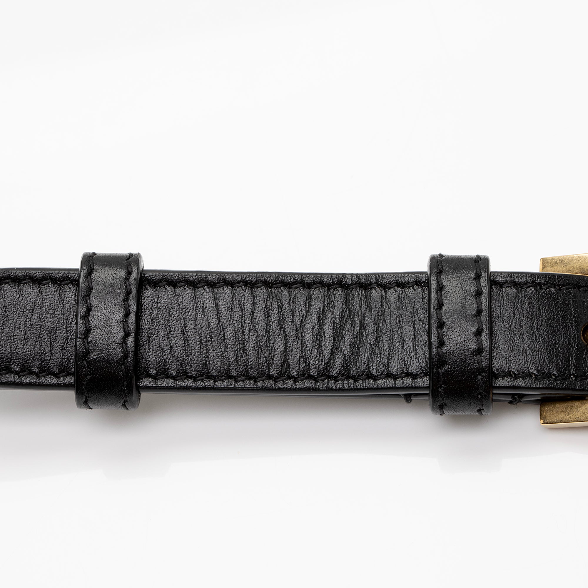 Saint Laurent Calfskin Monogram Solferino Small Shoulder Bag (SHF-3U)