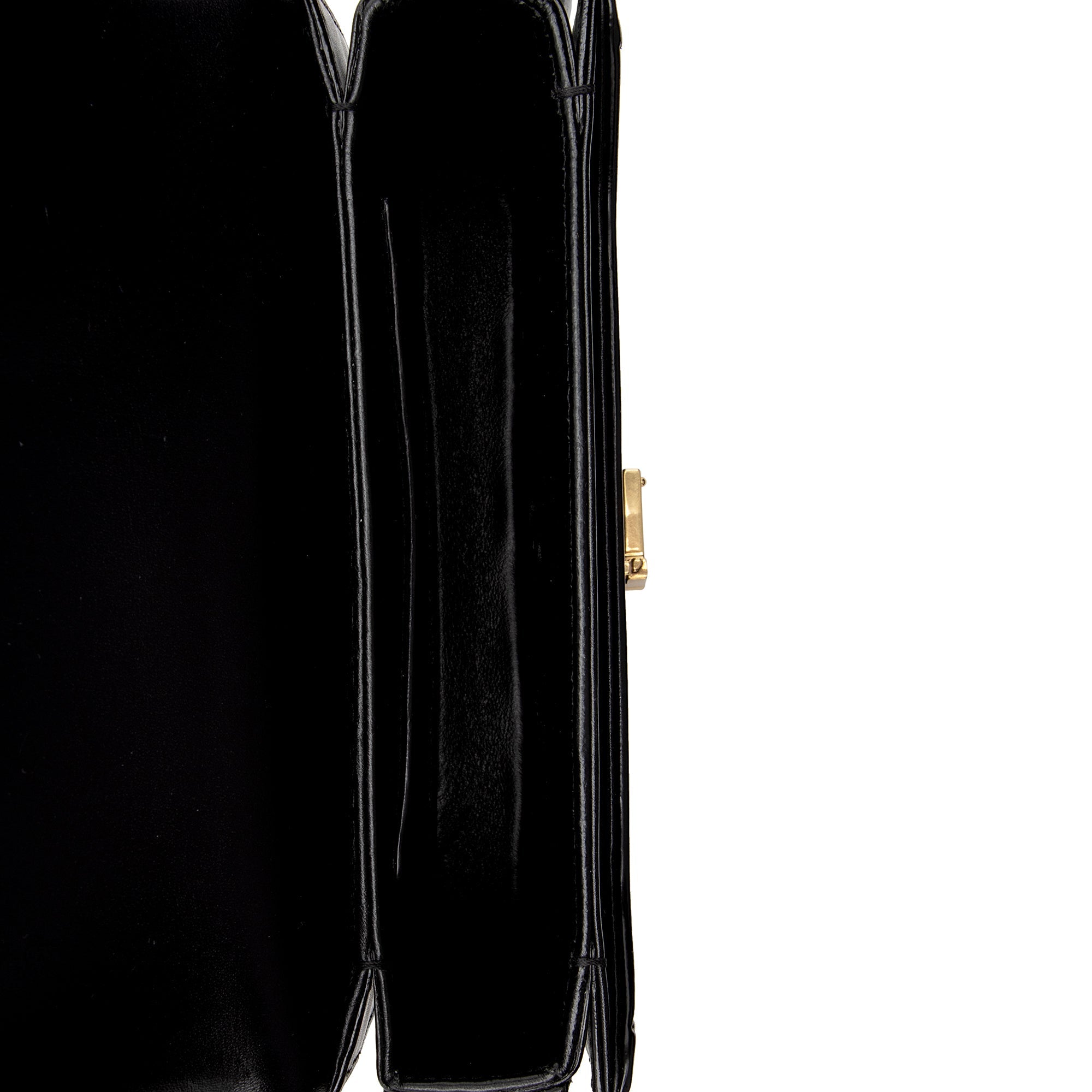 Saint Laurent Calfskin Monogram Solferino Small Shoulder Bag (SHF-3U)