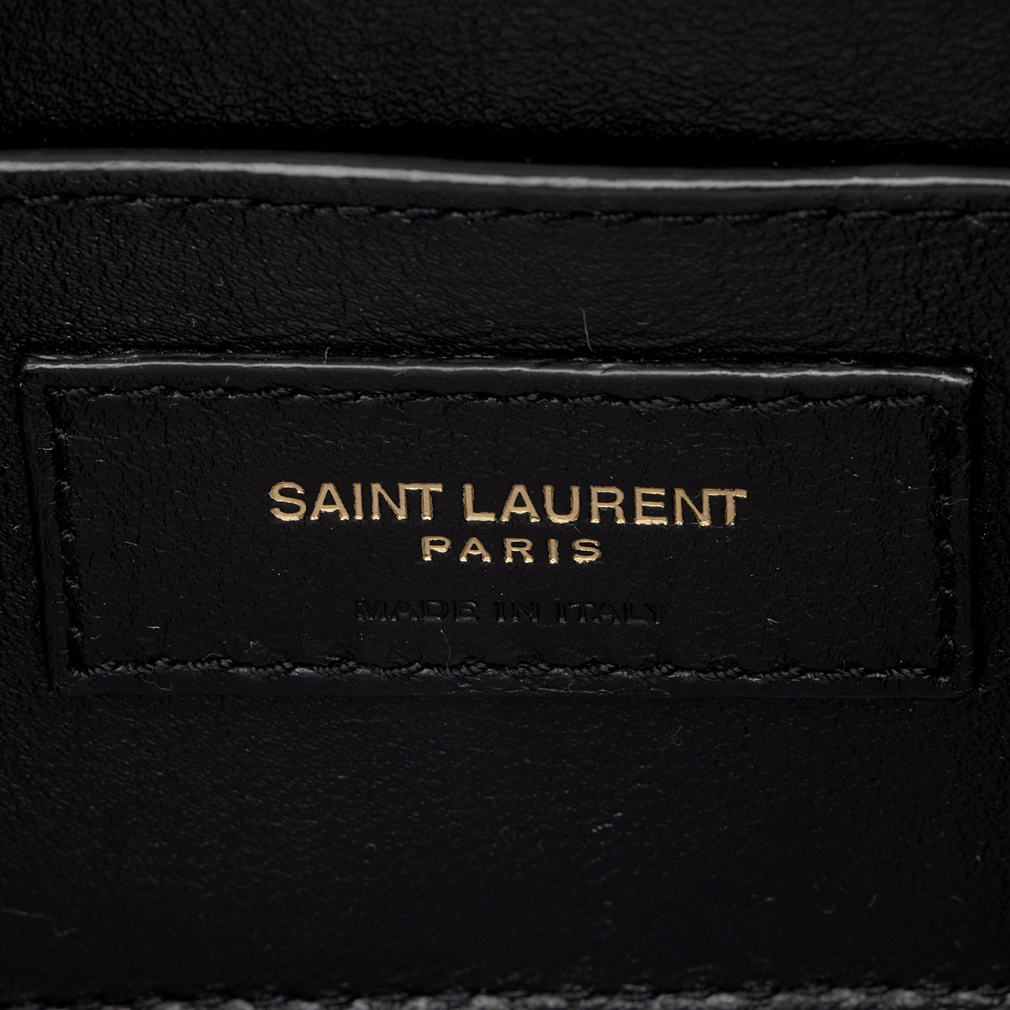Saint Laurent Calfskin Monogram Solferino Small Shoulder Bag (SHF-3U)