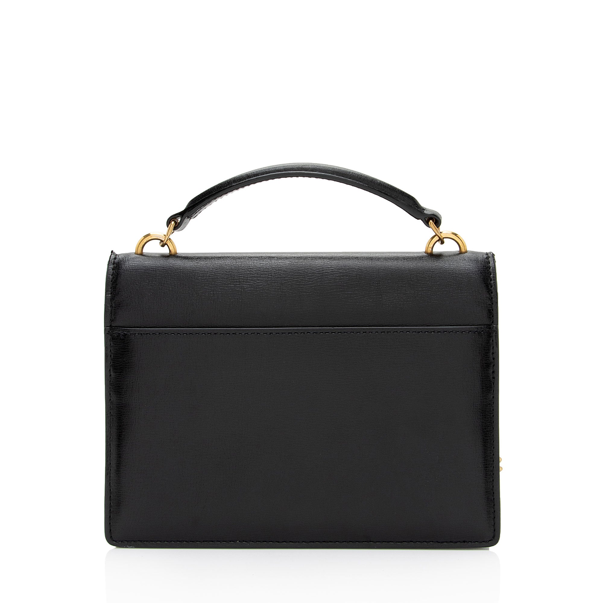 Saint Laurent Calfskin Monogram Sunset Mini Wallet on Chain Bag (SHF-dovv8x)