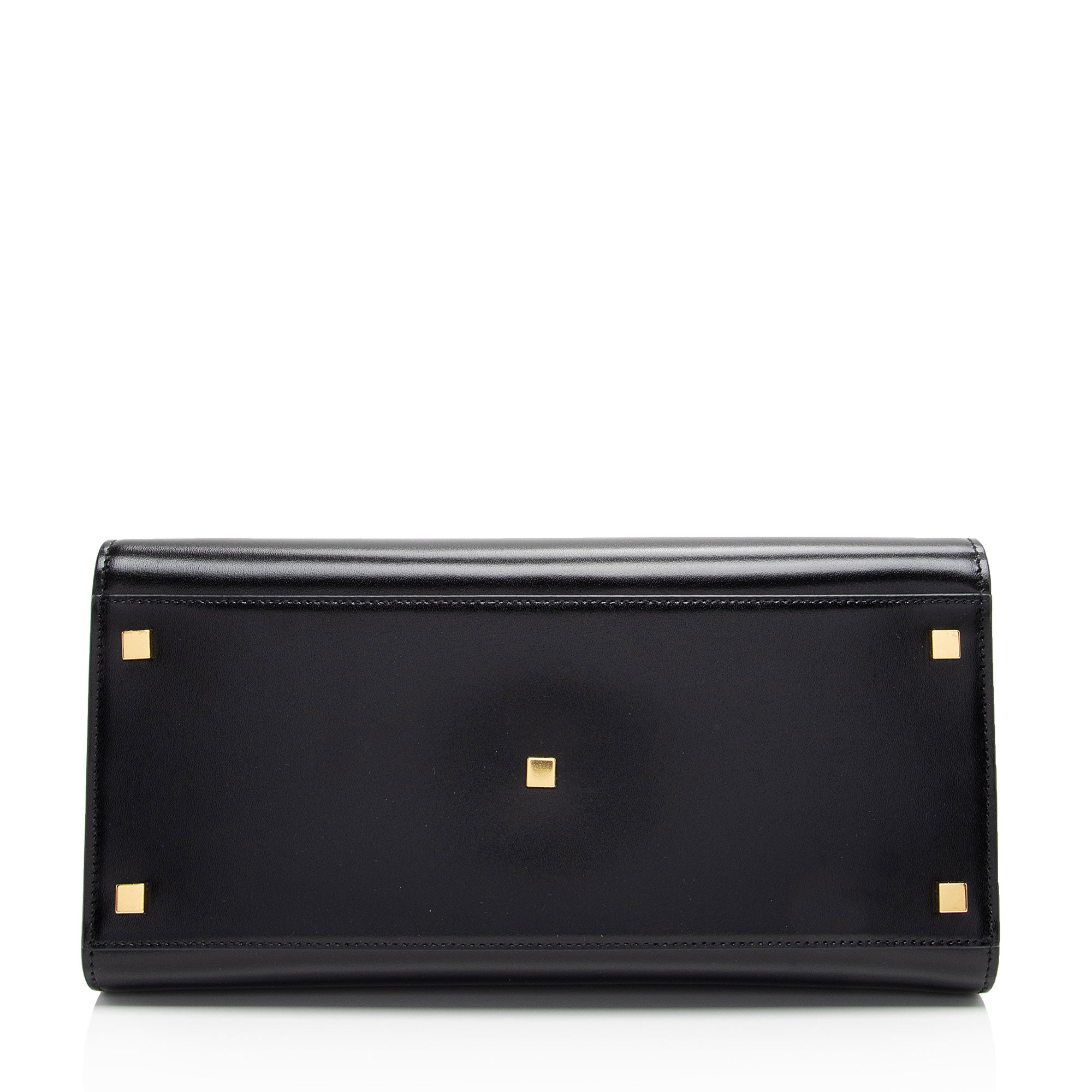 Saint Laurent Calfskin Monogram Uptown Medium Tote (SHF-Z82BDJ)