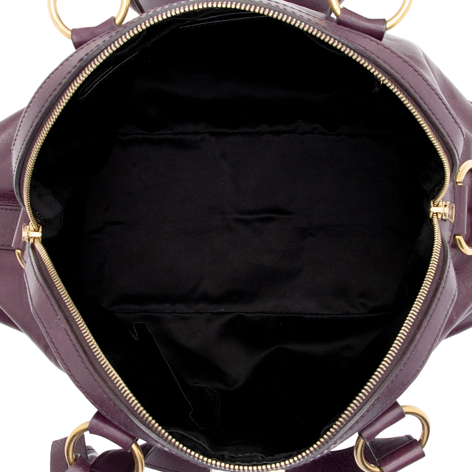 Saint Laurent Calfskin Muse Large Satchel (SHF-uHLQ3D)