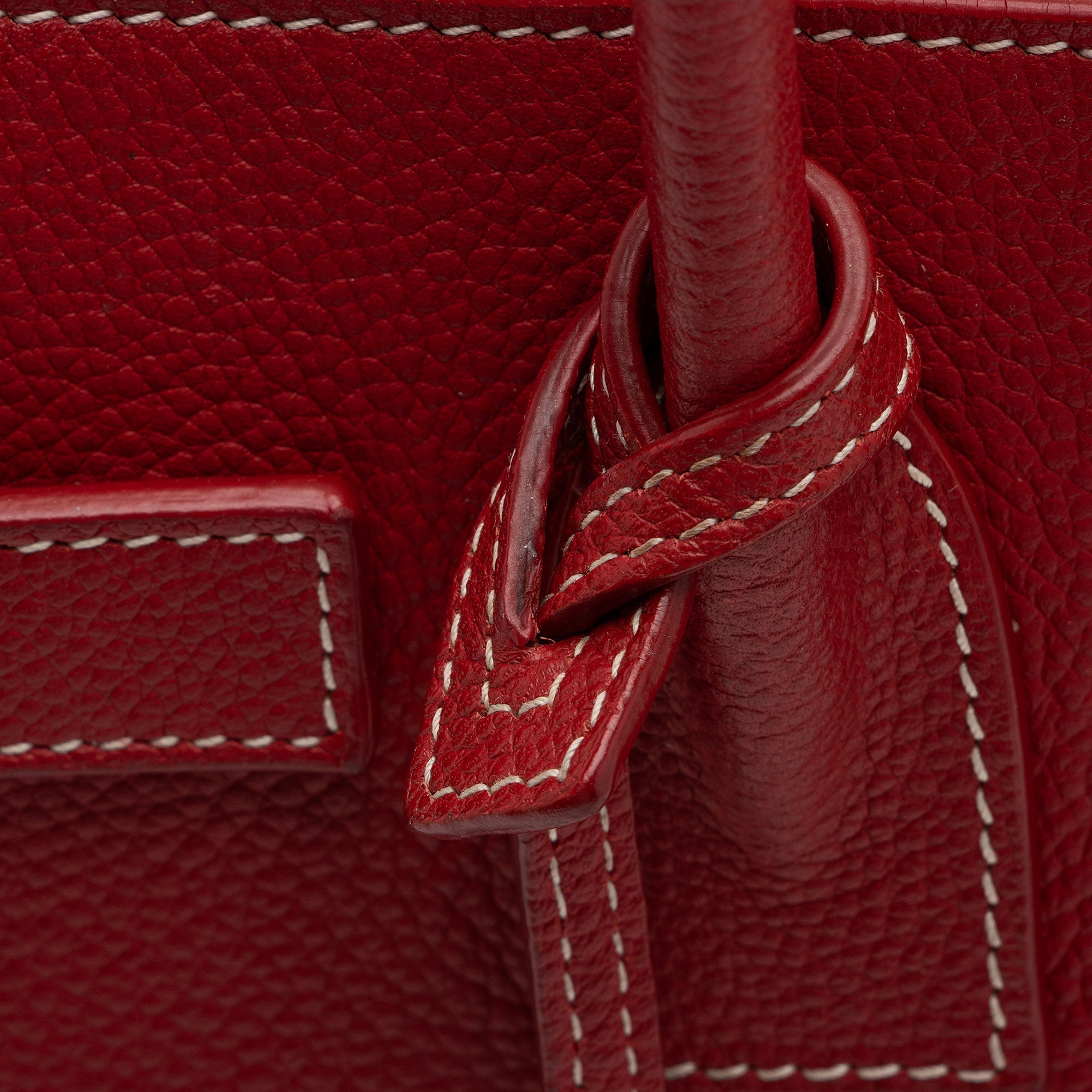 Saint Laurent Calfskin Sac De Jour Baby Tote (SHF-9fX2F7)
