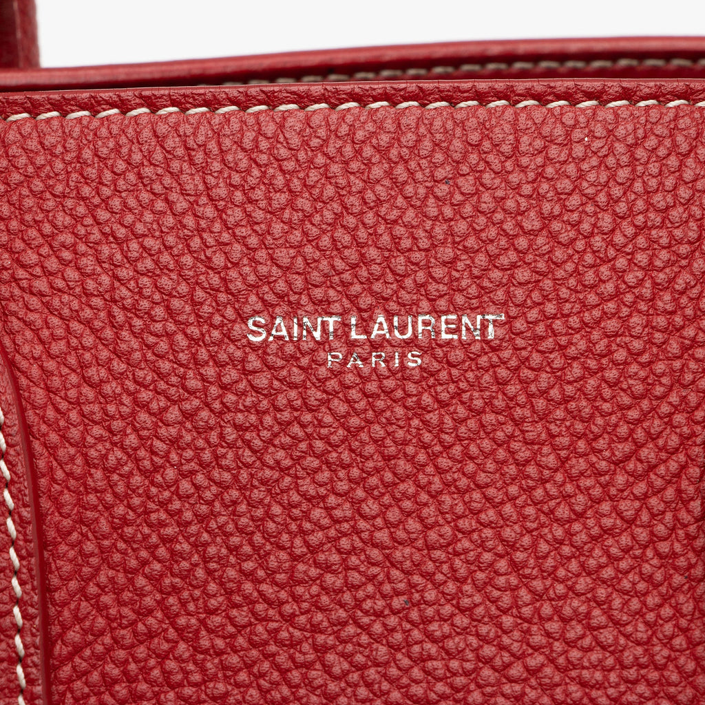 Saint Laurent Calfskin Sac De Jour Baby Tote (SHF-9fX2F7)