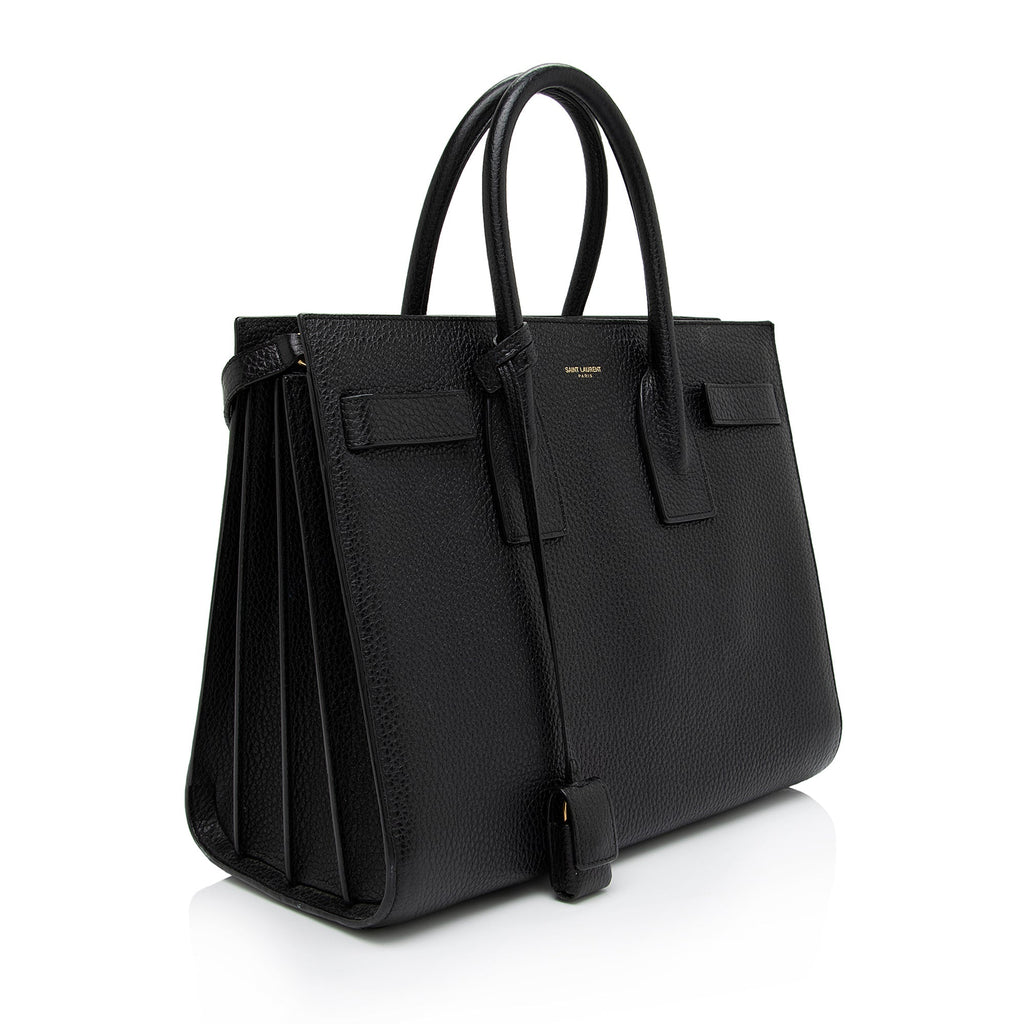 Saint Laurent Calfskin Sac De Jour Small Tote (SHF-Tclul6)