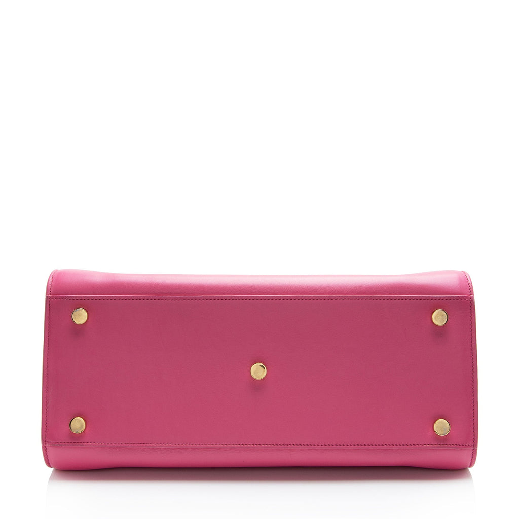 Saint Laurent Calfskin Sac De Jour Small Tote (SHF-XFylh7)