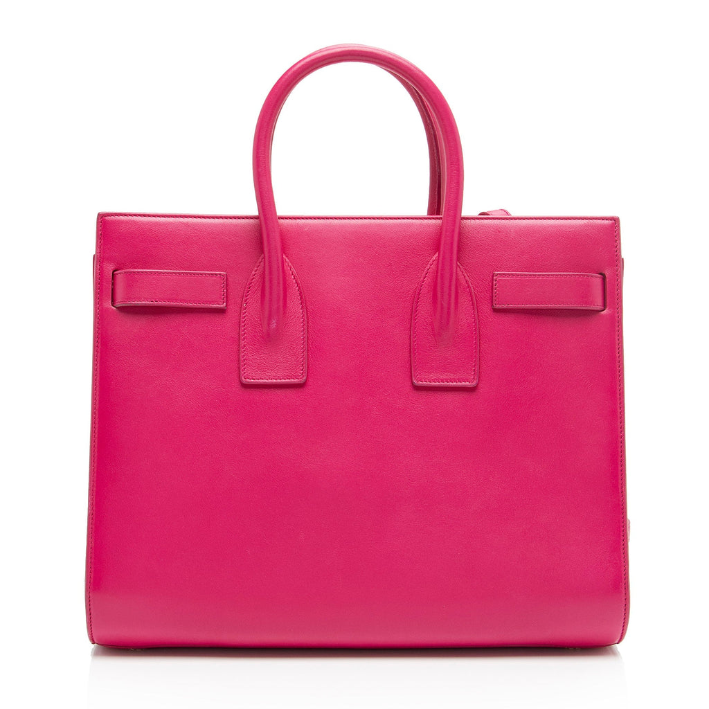 Saint Laurent Calfskin Sac De Jour Small Tote (SHF-YSSFMG)
