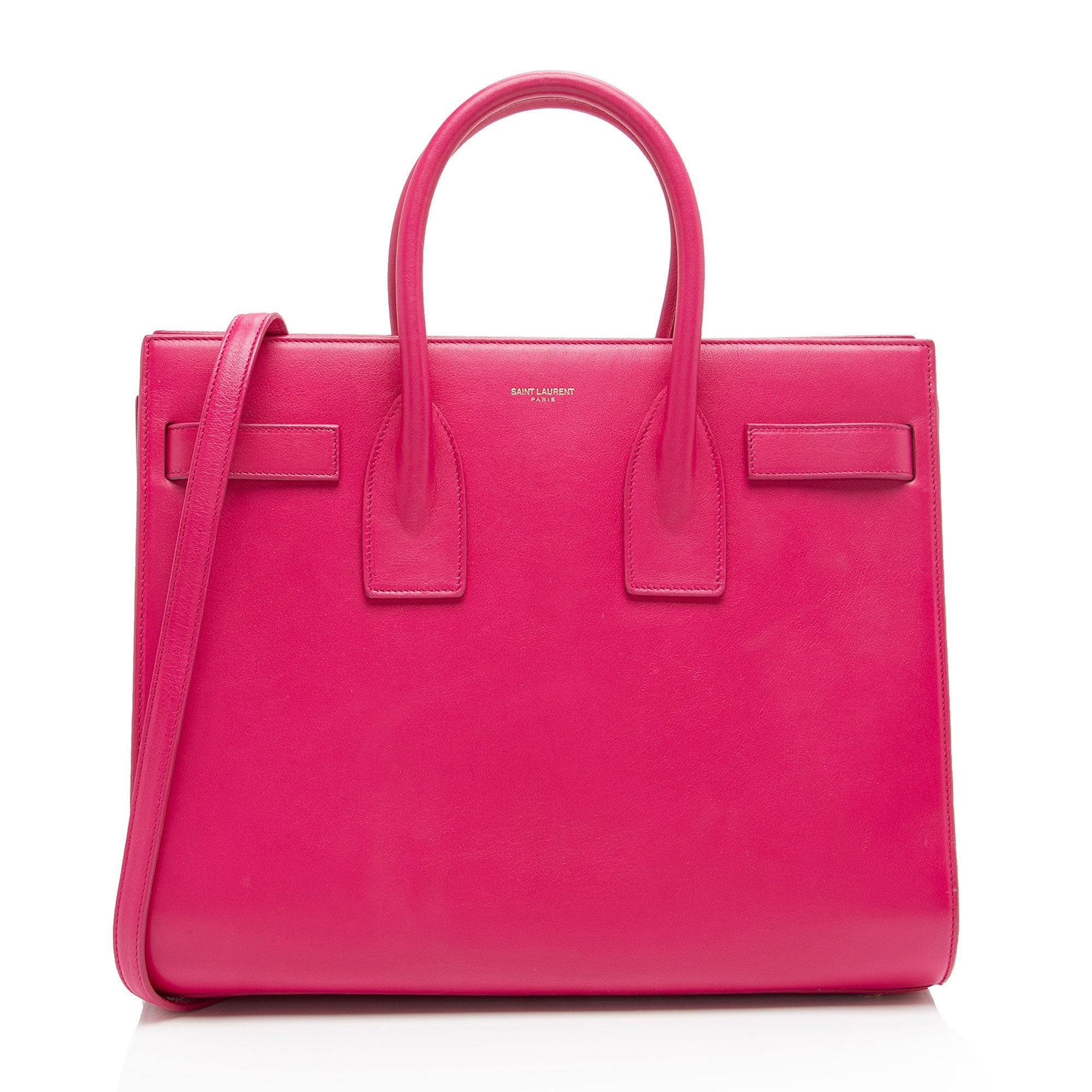 Saint Laurent Calfskin Sac De Jour Small Tote (SHF-YSSFMG)