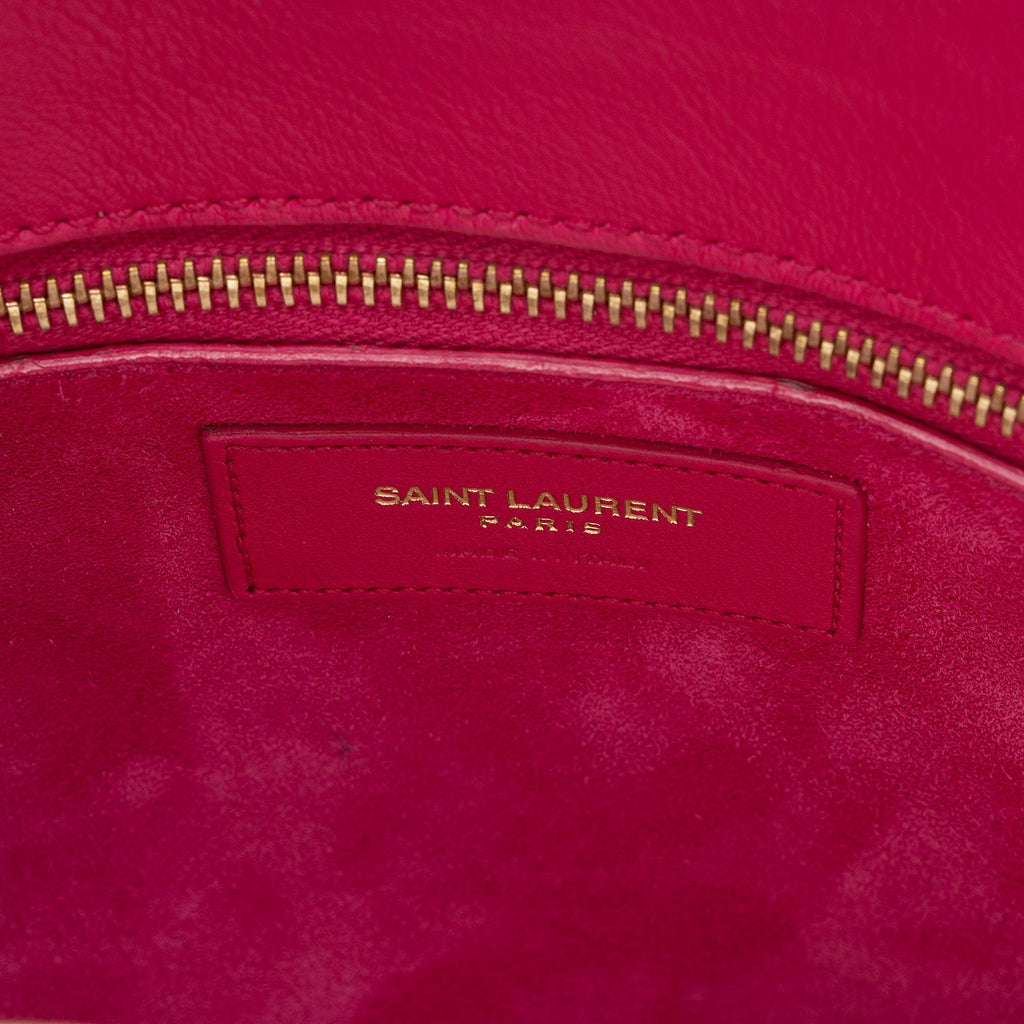 Saint Laurent Calfskin Sac De Jour Small Tote (SHF-YSSFMG)