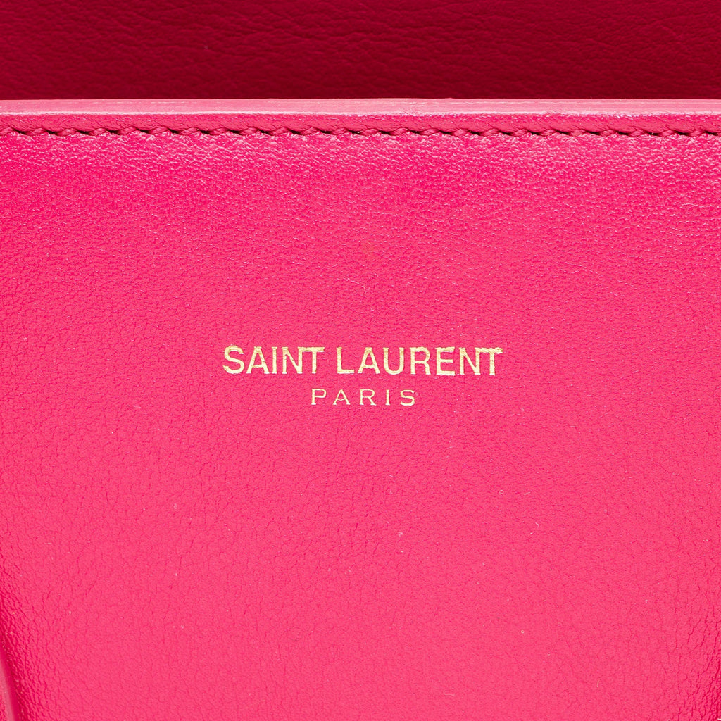 Saint Laurent Calfskin Sac De Jour Small Tote (SHF-YSSFMG)