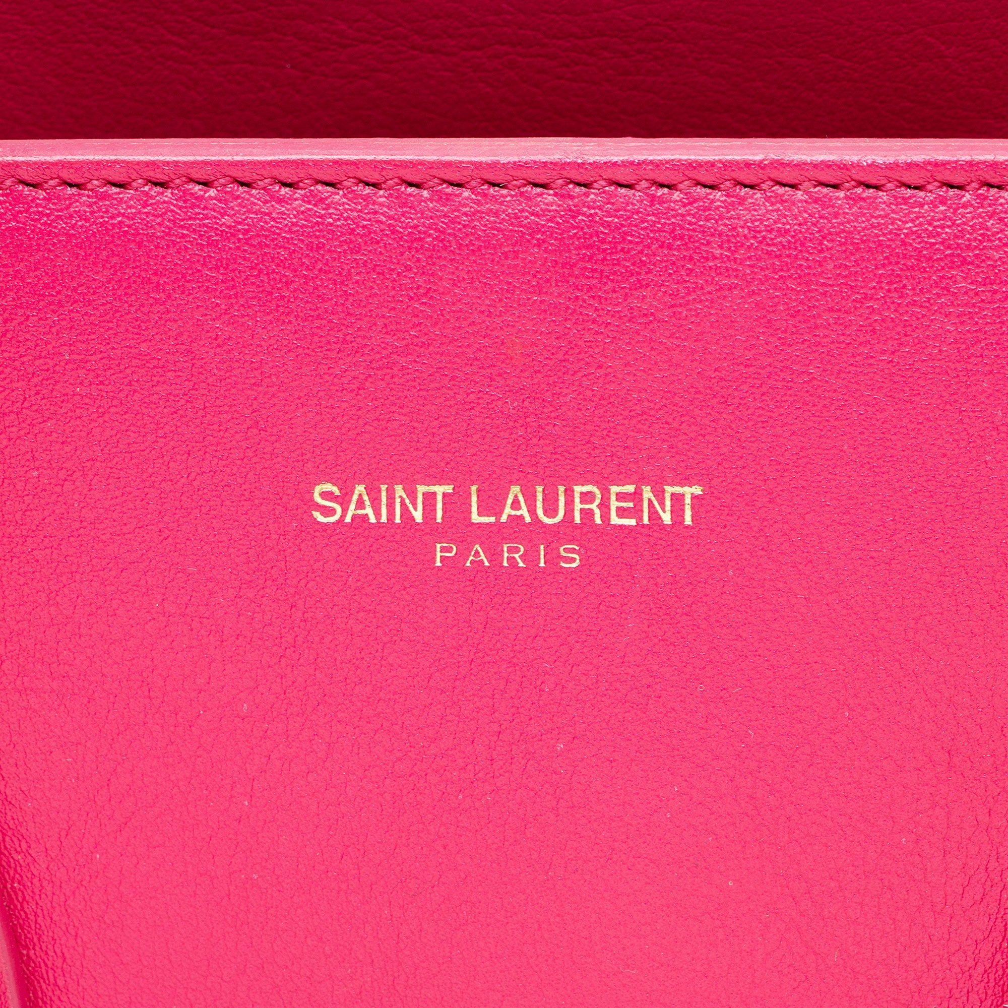 Saint Laurent Calfskin Sac De Jour Small Tote (SHF-YSSFMG)