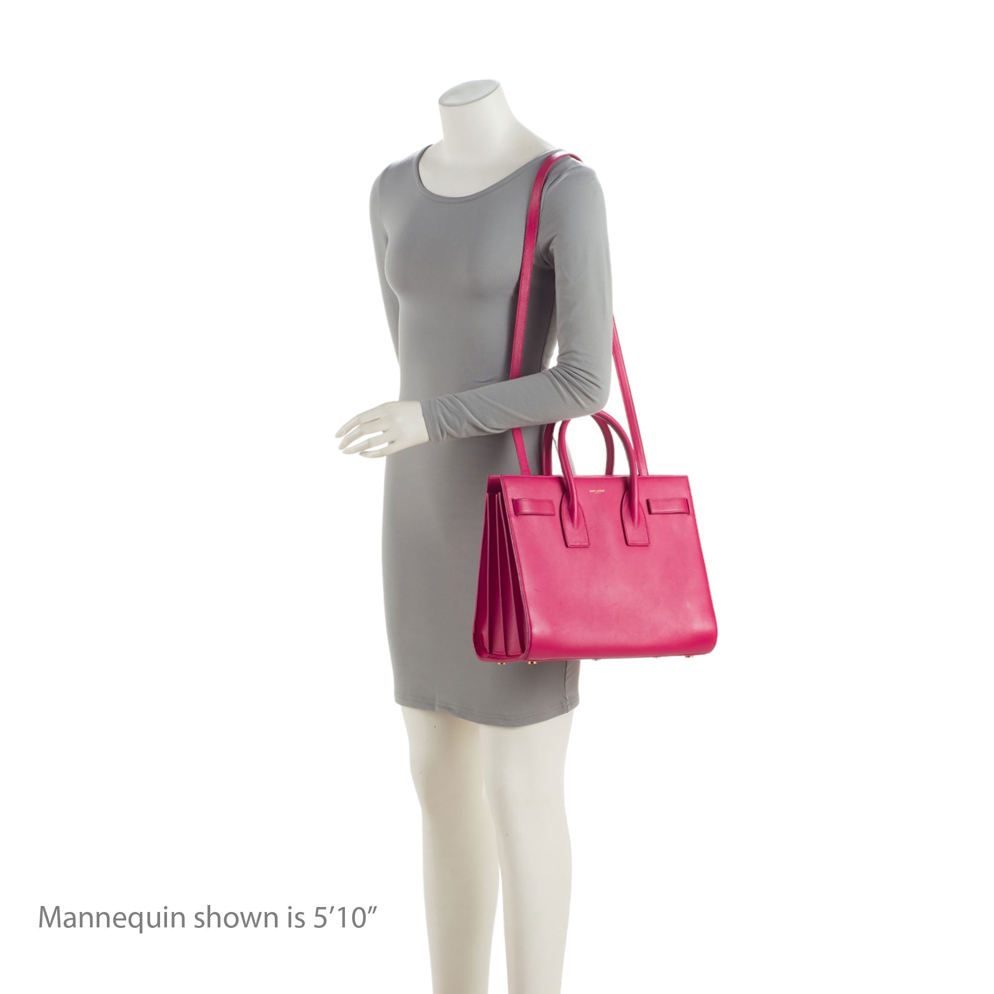 Saint Laurent Calfskin Sac De Jour Small Tote (SHF-YSSFMG)