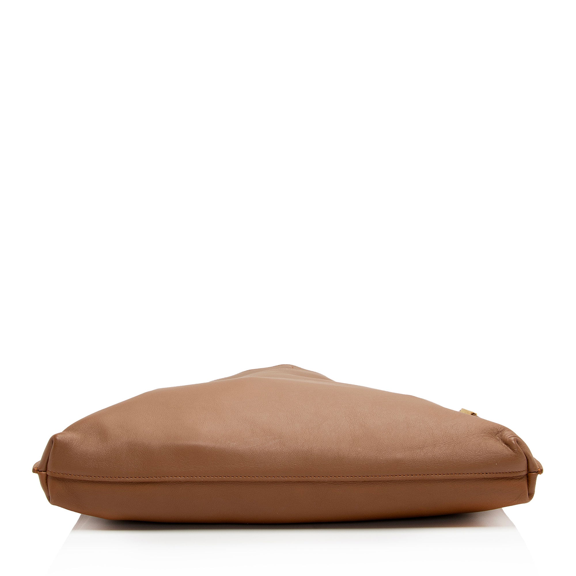 Saint Laurent Calfskin Suzanne Medium Hobo (SHF-SJ1WNu)