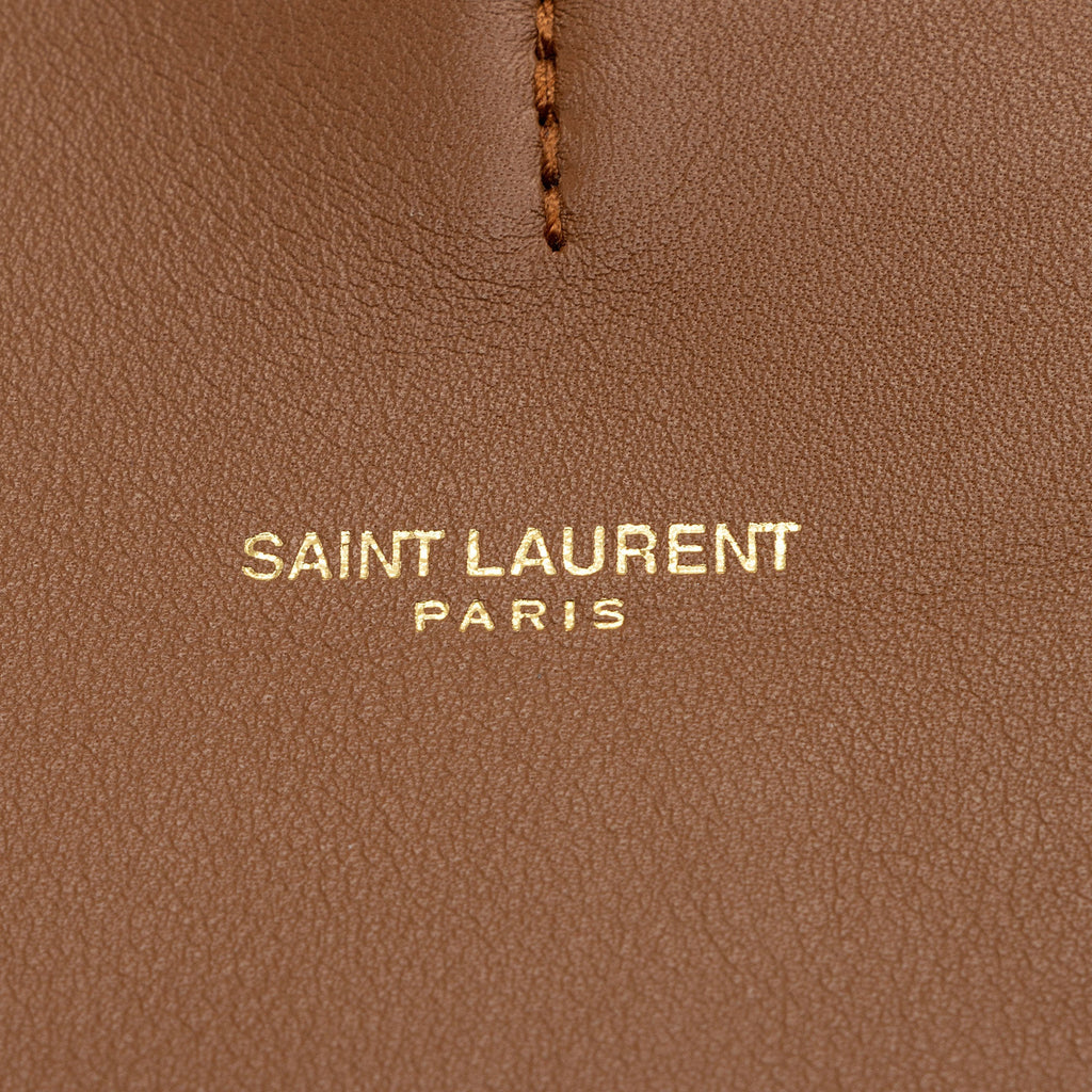Saint Laurent Calfskin Suzanne Medium Hobo (SHF-SJ1WNu)