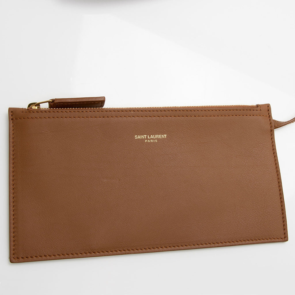 Saint Laurent Calfskin Suzanne Medium Hobo (SHF-SJ1WNu)