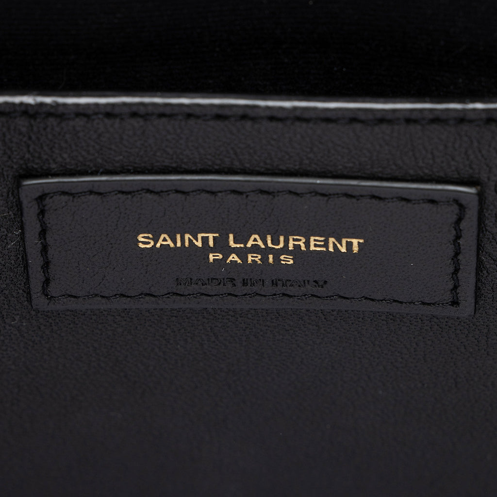 Saint Laurent Calfskin Talitha Medium Bucket Bag (SHF-RvP2LH)