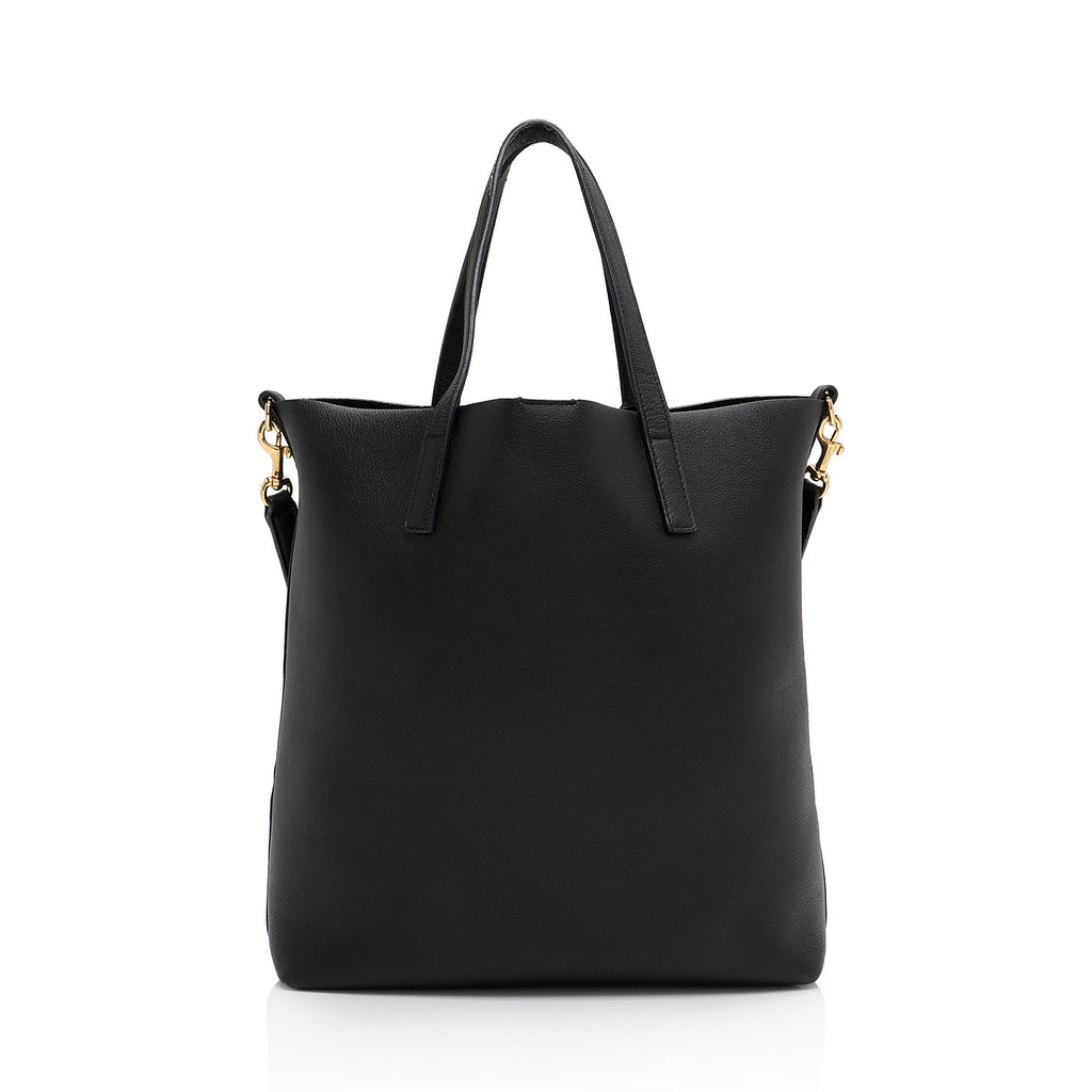 Saint Laurent Calfskin Toy Shopping Tote (SHF-KLo77l)
