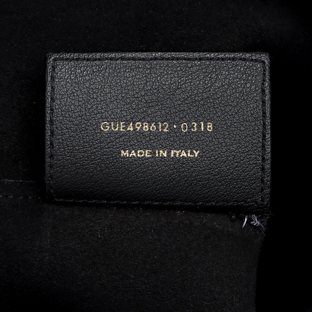 Saint Laurent Calfskin Toy Shopping Tote (SHF-KLo77l)