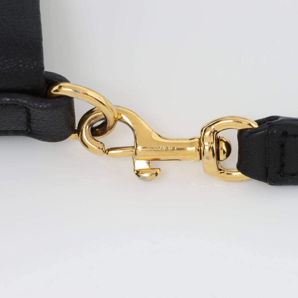Saint Laurent Calfskin Toy Shopping Tote (SHF-KLo77l)