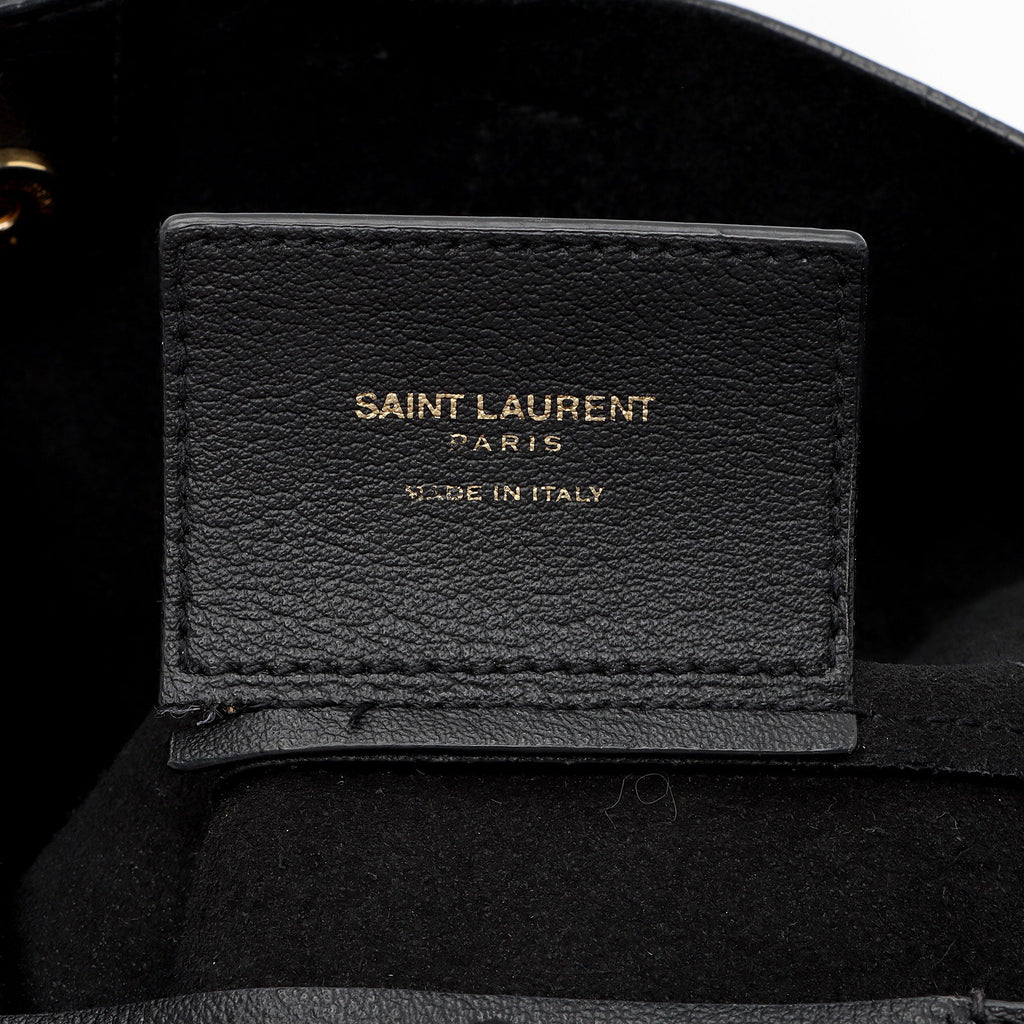Saint Laurent Calfskin Toy Shopping Tote (SHF-KLo77l)