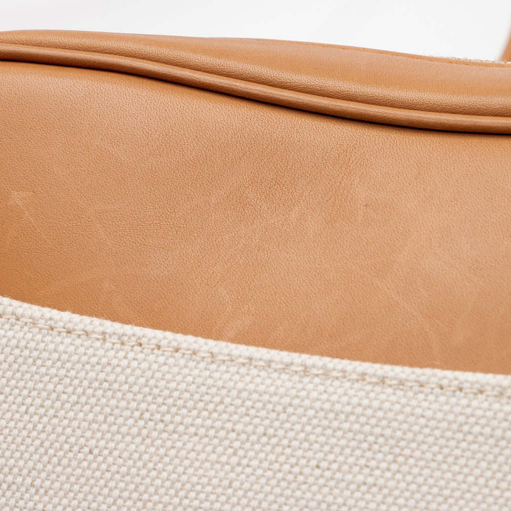 Saint Laurent Canvas Calfskin Monogram Sac Coeur Crossbody Bag (SHF-XpAZQc)