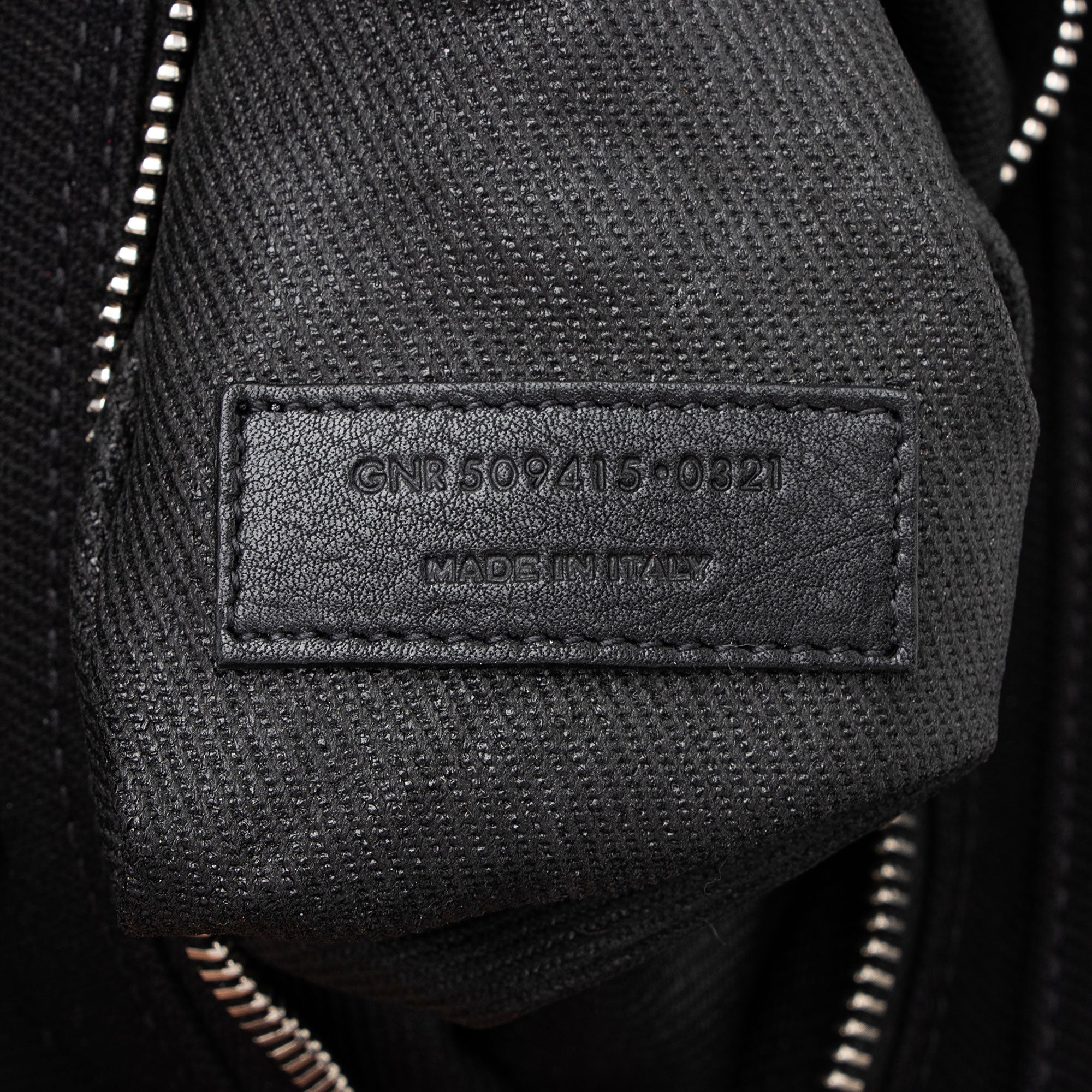 Saint Laurent Canvas Calfskin Rive Gauche Large Tote (SHF-PjHcZm)