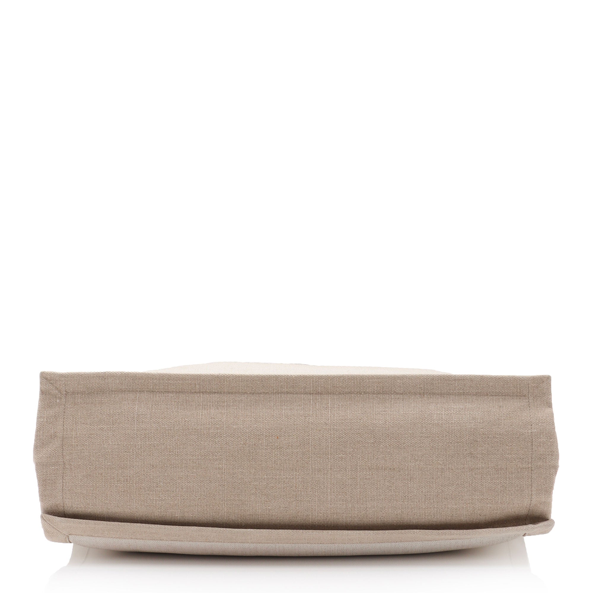 Saint Laurent Canvas Calfskin Rive Gauche Large Tote (SHF-Ti5Jyi)