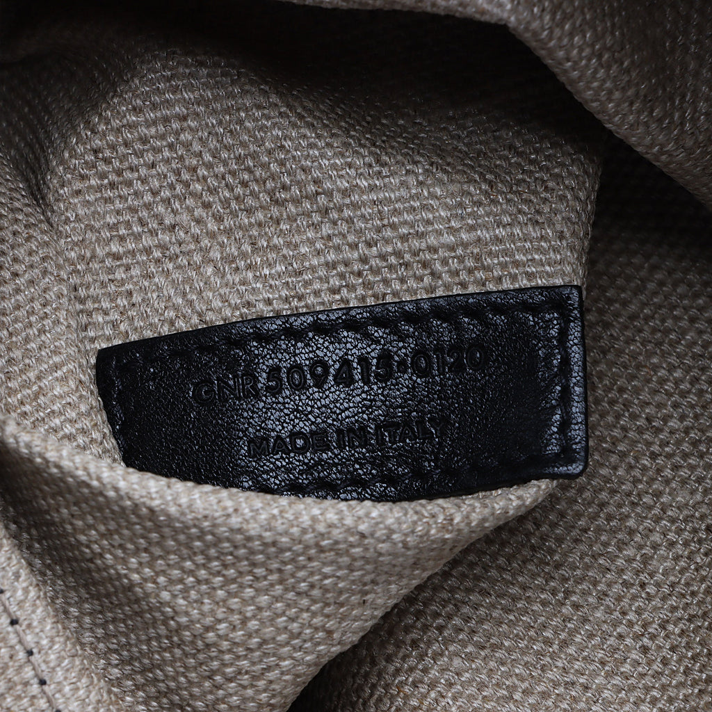 Saint Laurent Canvas Calfskin Rive Gauche Large Tote (SHF-Ti5Jyi)