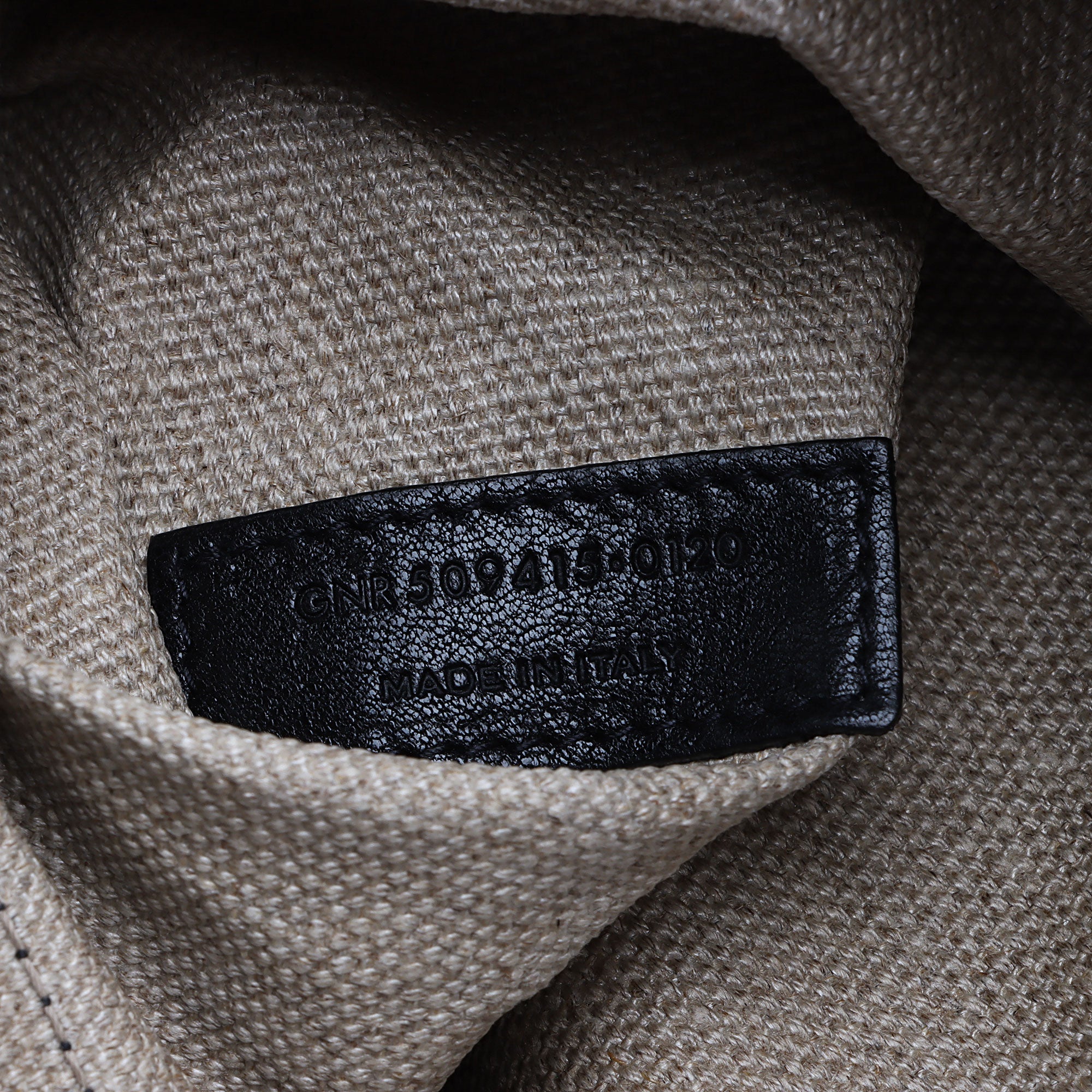 Saint Laurent Canvas Calfskin Rive Gauche Large Tote (SHF-Ti5Jyi)