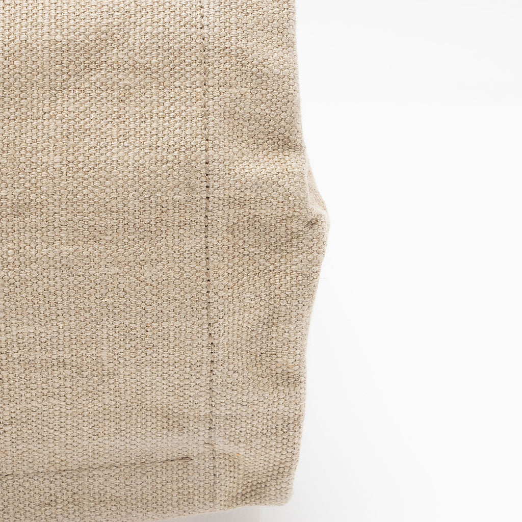 Saint Laurent Canvas Calfskin Rive Gauche Large Tote (SHF-v2S0Rd)