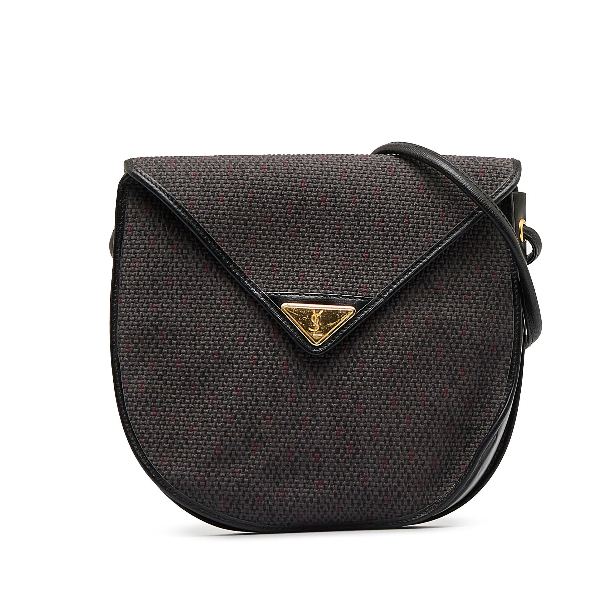 Saint Laurent Canvas Crossbody (SHG-vSf5VF)