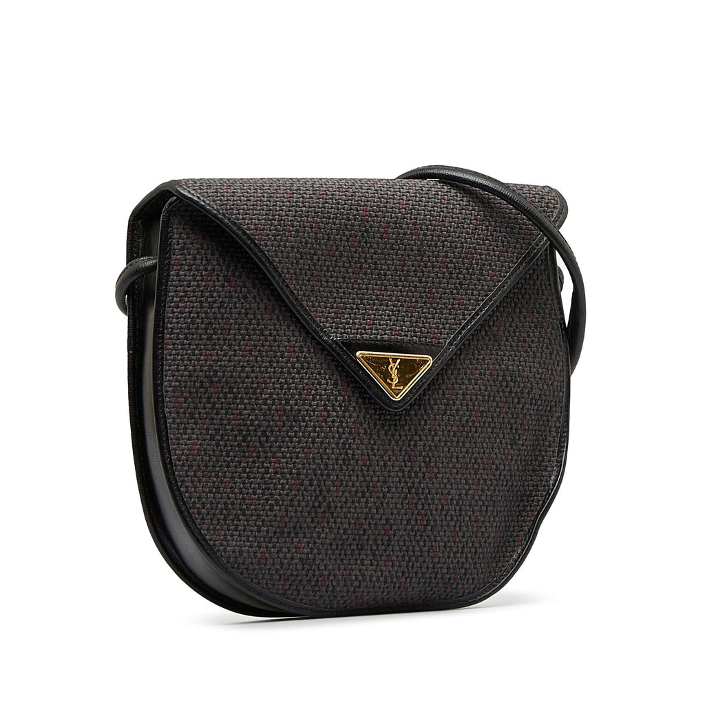 Saint Laurent Canvas Crossbody (SHG-vSf5VF)