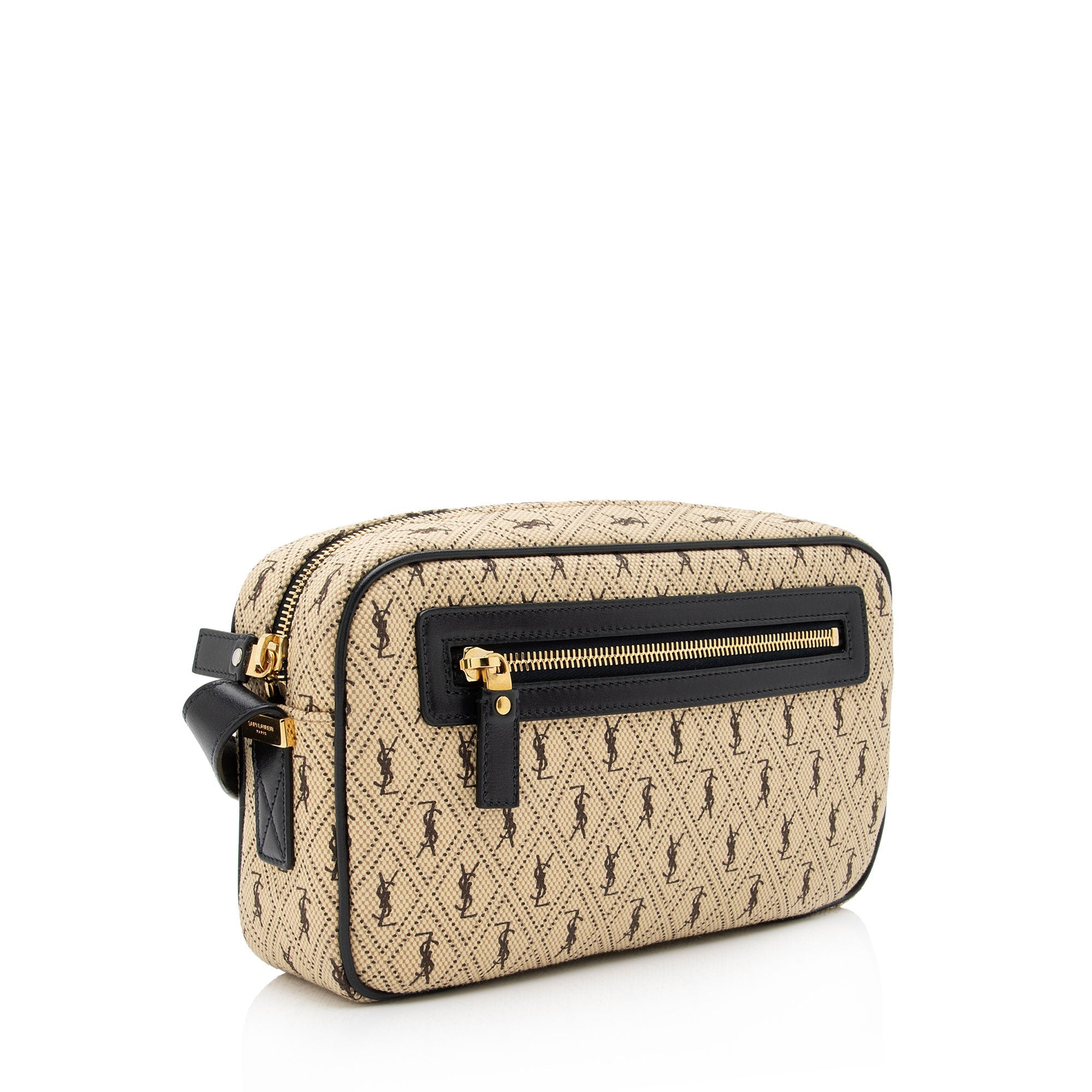Saint Laurent Canvas Le Monogramme Camera Bag (SHF-eGoxn6)