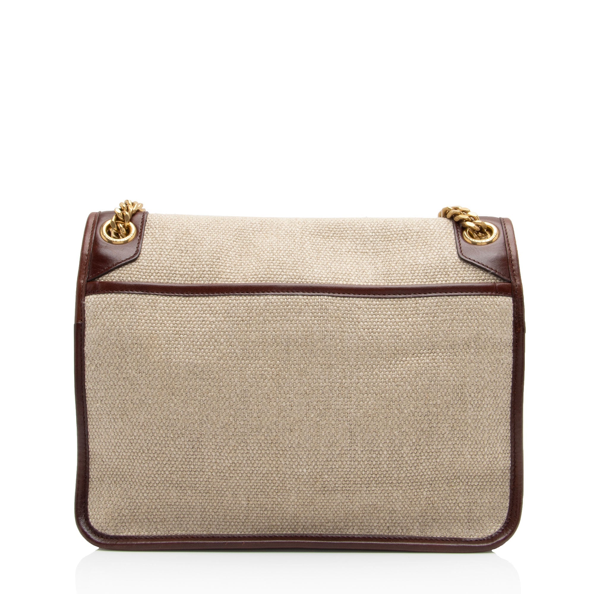 Saint Laurent Canvas Monogram Niki Medium Shoulder Bag (SHF-JdPwmb)