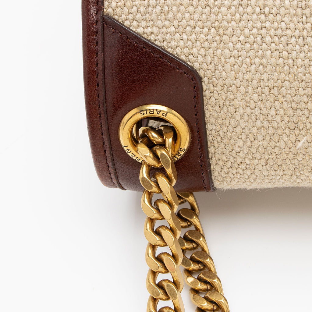 Saint Laurent Canvas Monogram Niki Medium Shoulder Bag (SHF-JdPwmb)