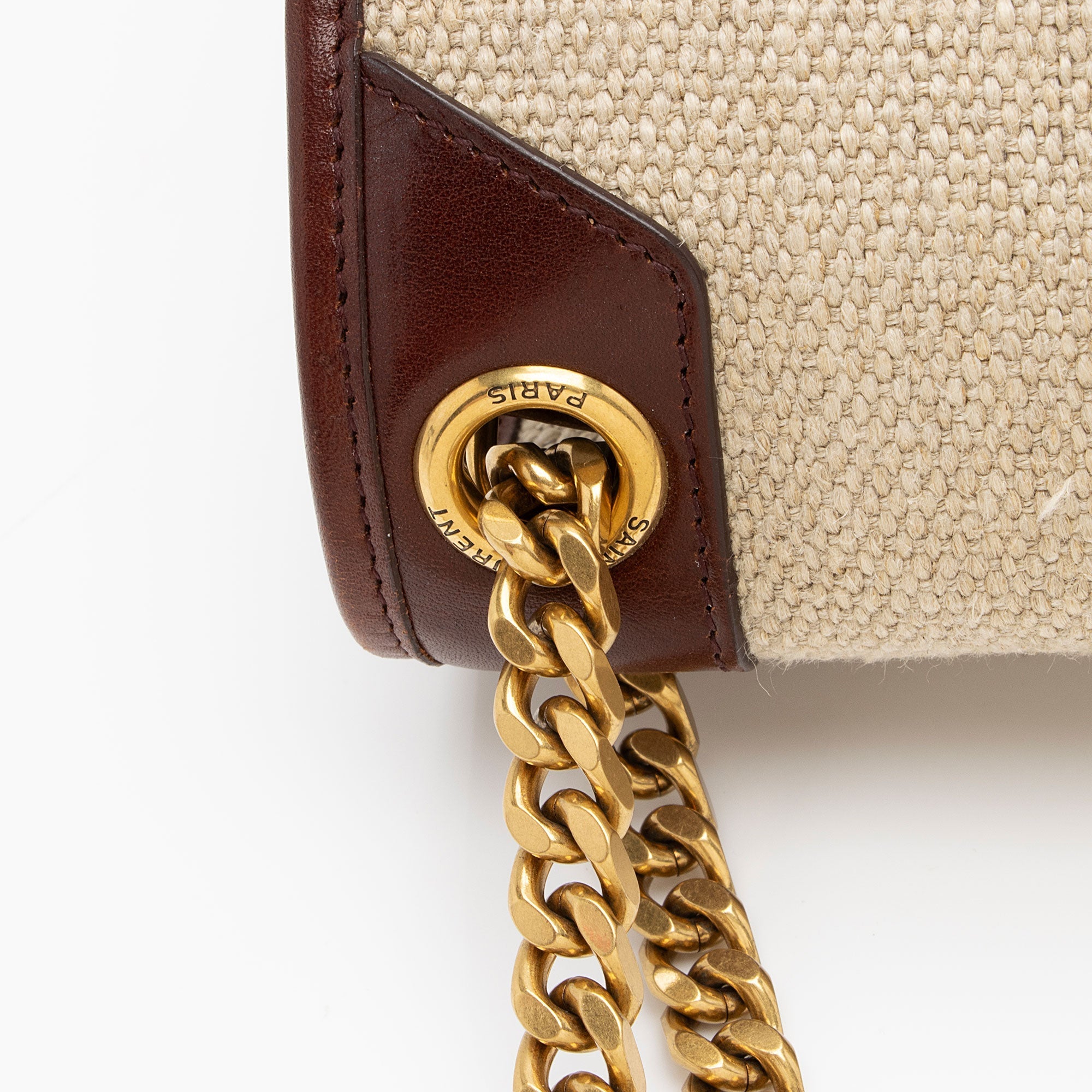 Saint Laurent Canvas Monogram Niki Medium Shoulder Bag (SHF-JdPwmb)