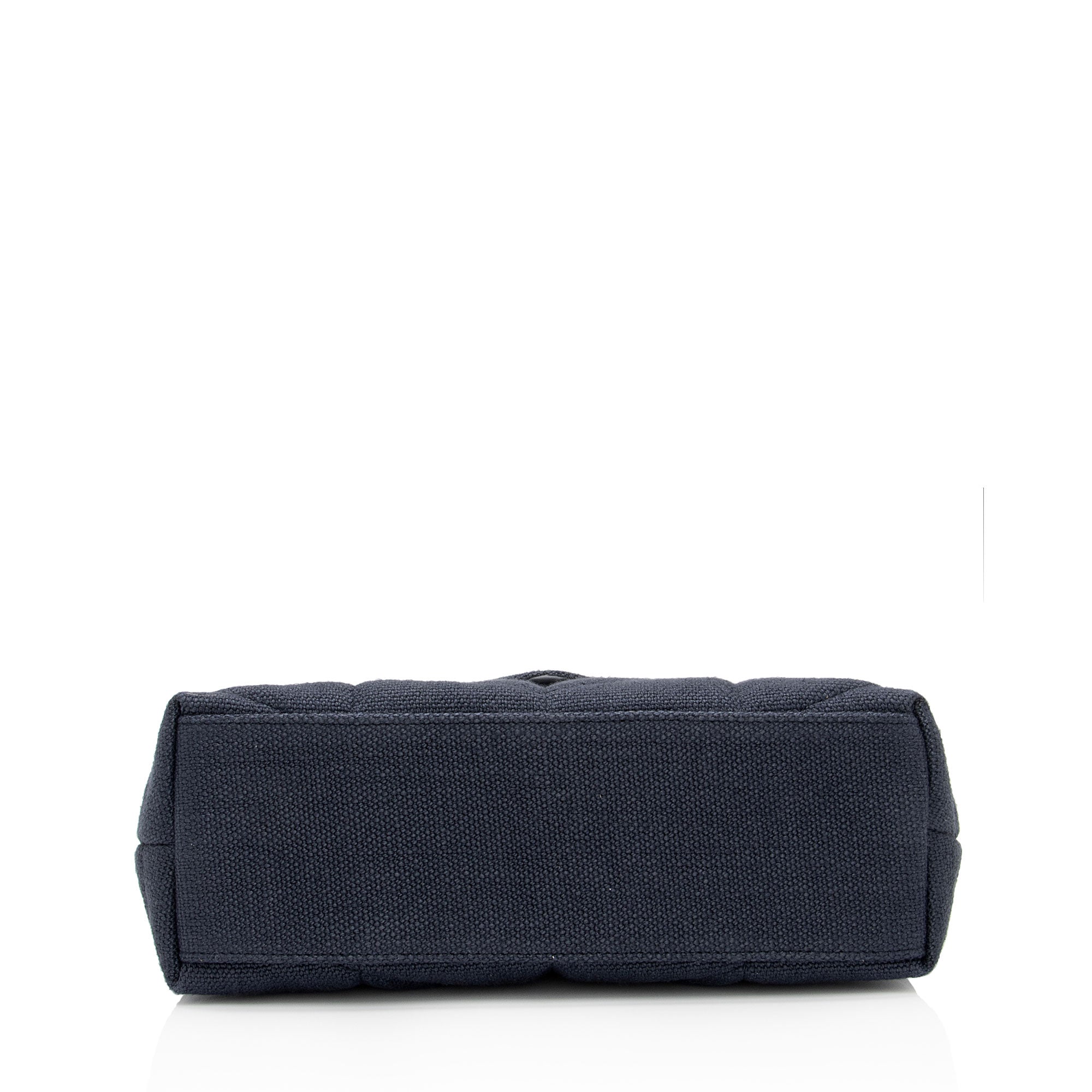 Saint Laurent Canvas Monogram Puffer LouLou Small Shoulder Bag (SHF-XqWUzx)