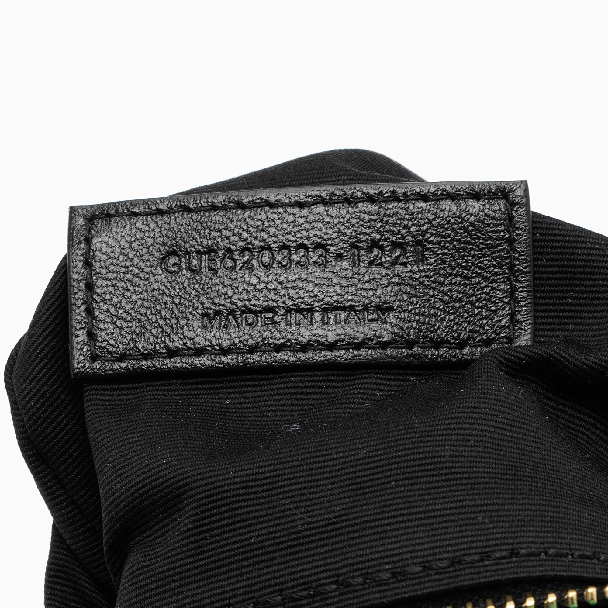 Saint Laurent Canvas Monogram Puffer LouLou Toy Shoulder Bag (SHF-mJ1fT5)