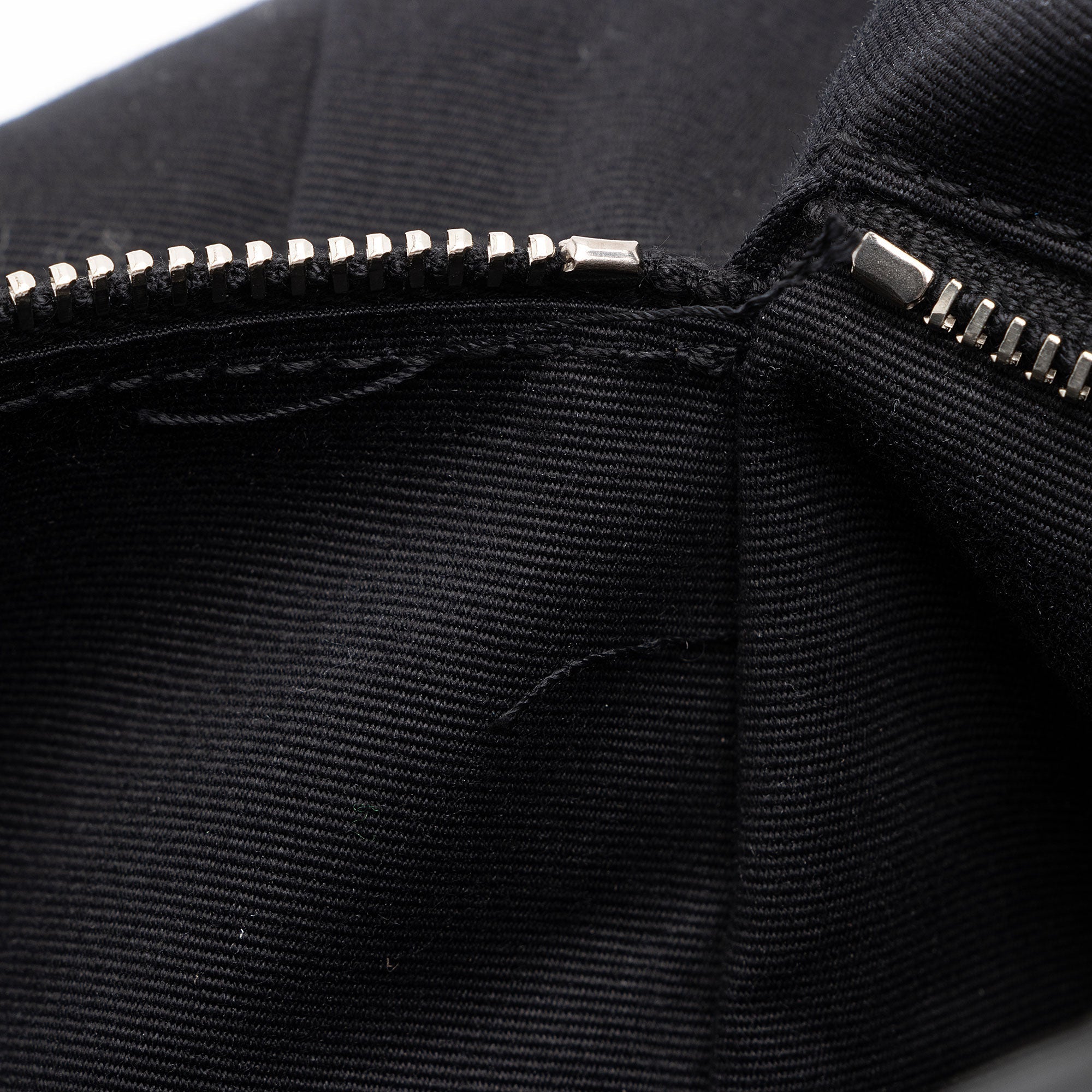 Saint Laurent Coated Canvas Checkered Teddy Drawstring Backpack (SHF-kt7eWZ)