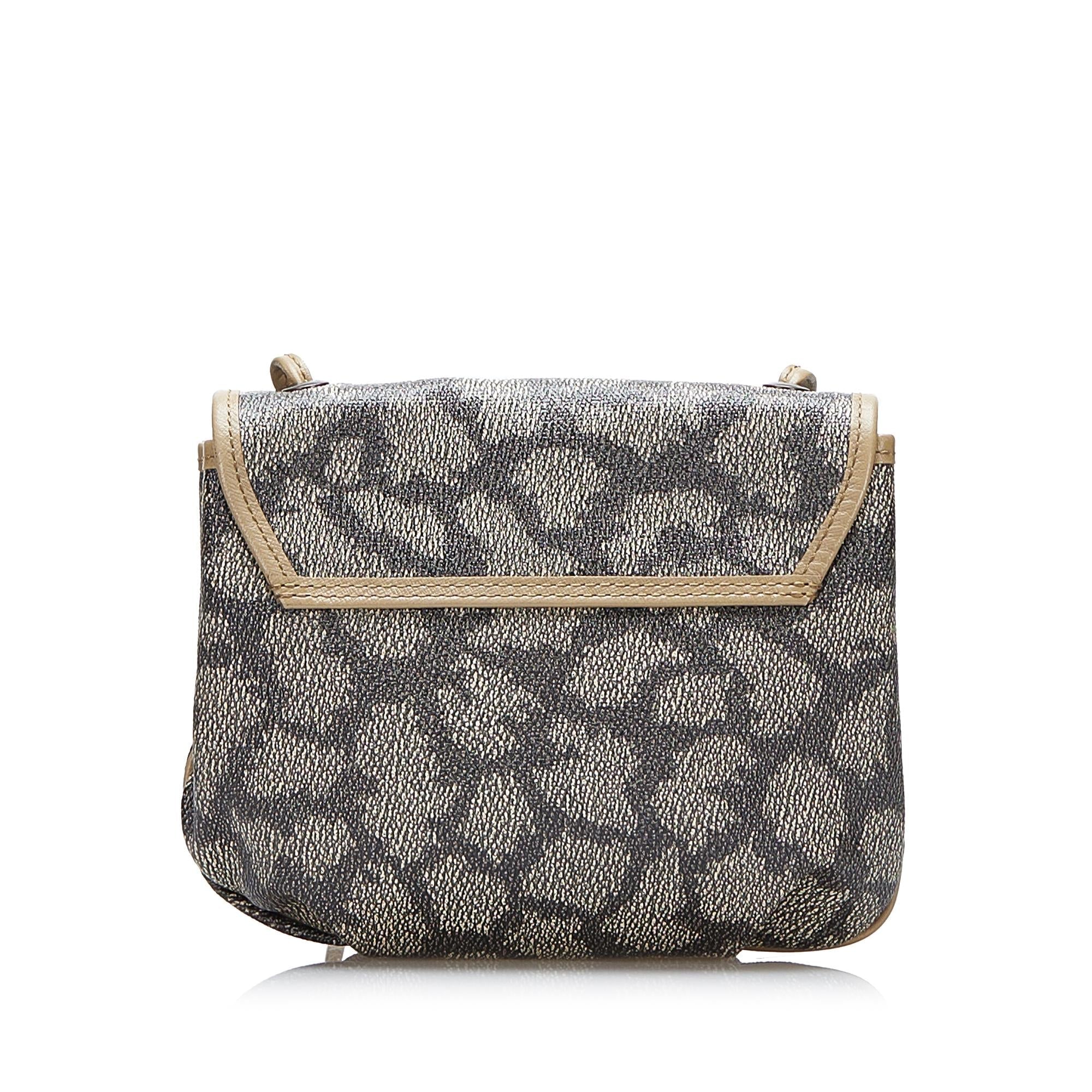 Saint Laurent Coated Canvas Crossbody Bag (SHG-UfBYdM)