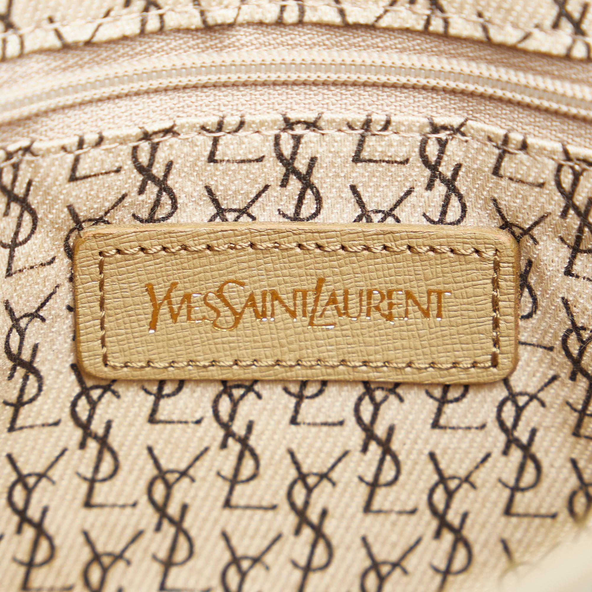 Saint Laurent Coated Canvas Crossbody Bag (SHG-UfBYdM)