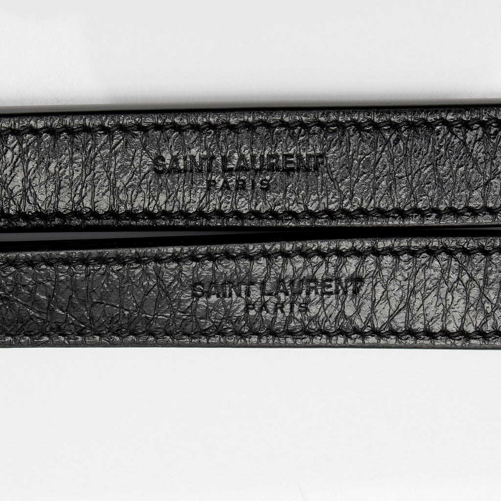 Saint Laurent Crinkled Calfskin Monogram Niki Large Shoulder Bag (SHF-0VXkR6)