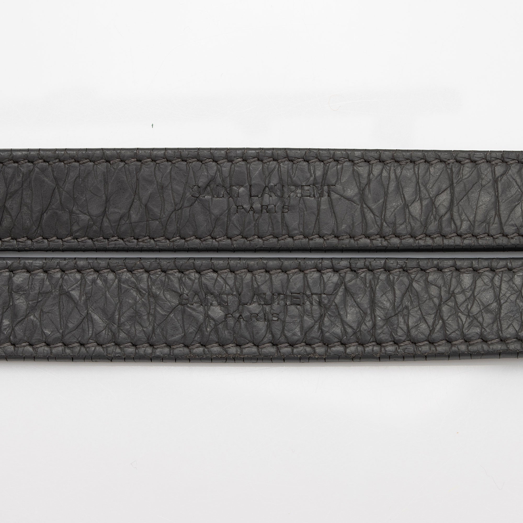 Saint Laurent Crinkled Calfskin Monogram Niki Medium Shoulder Bag (SHF-J4S3bV)