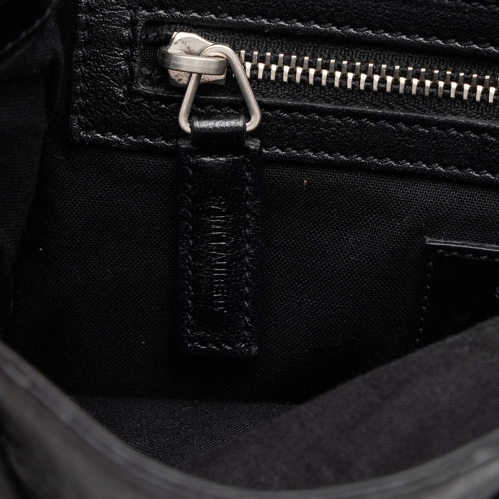 Saint Laurent Croc Embossed Lambskin Festival Backpack (SHF-8lf36x)