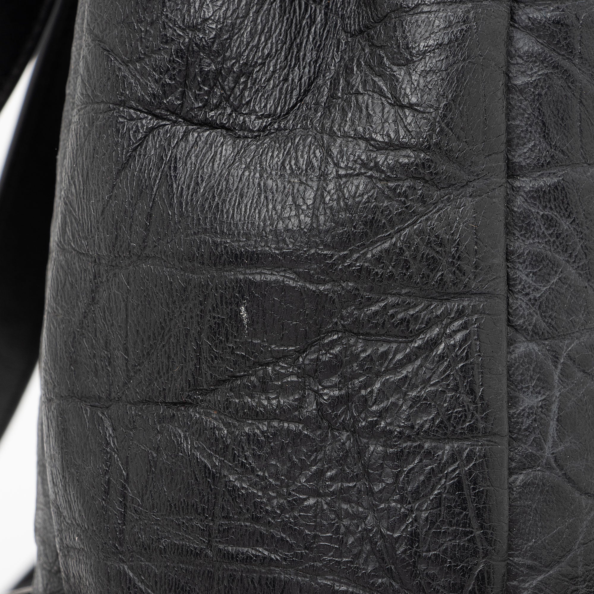 Saint Laurent Croc Embossed Lambskin Festival Backpack (SHF-8lf36x)