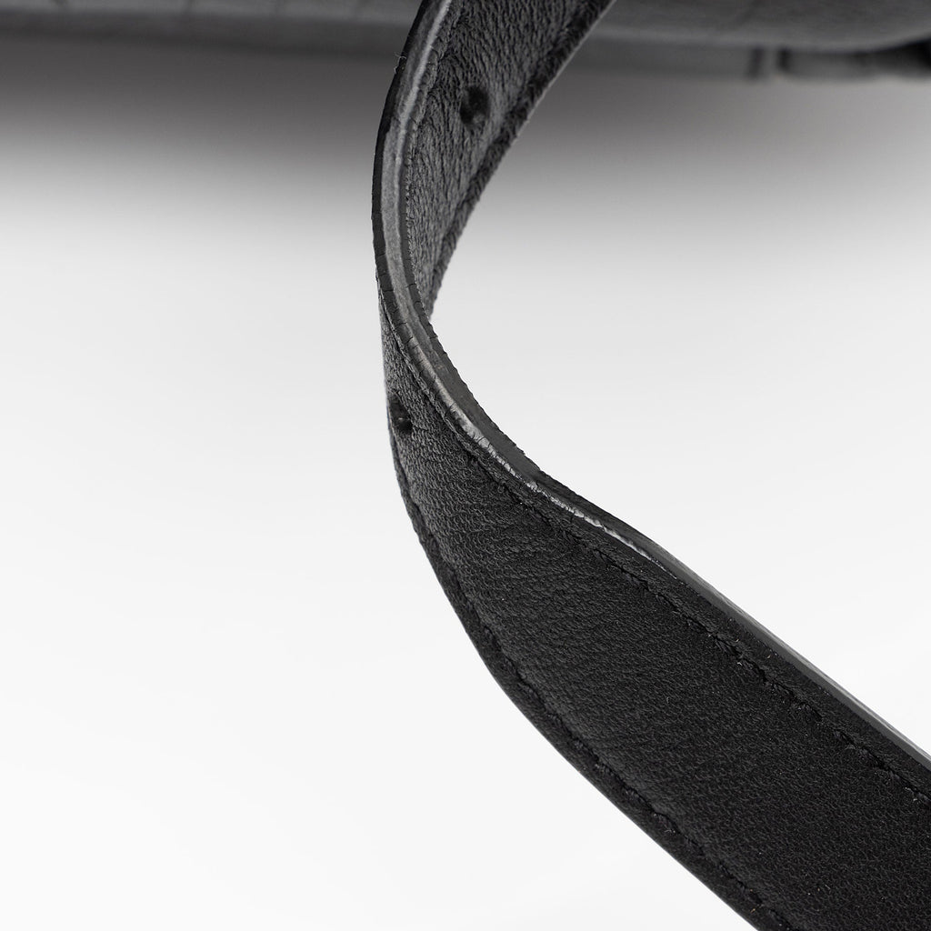 Saint Laurent Croc Embossed Lambskin Festival Backpack (SHF-8lf36x)