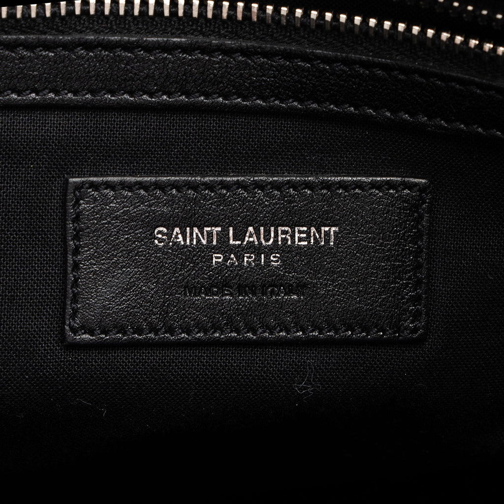 Saint Laurent Croc Embossed Lambskin Festival Backpack (SHF-8lf36x)