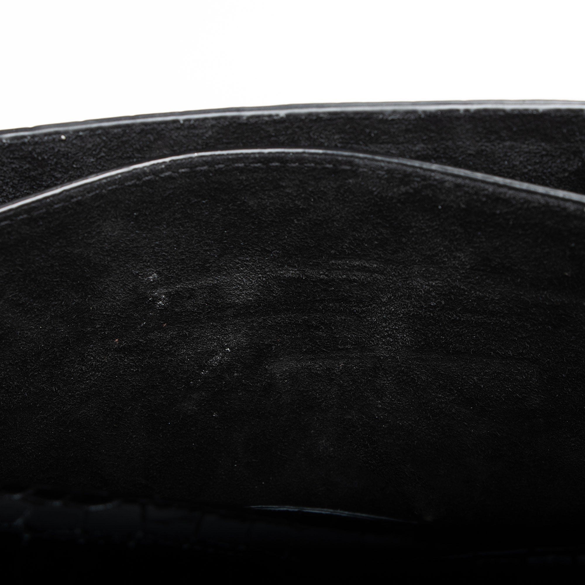 Saint Laurent Croc Embossed Leather Monogram Sunset Medium Shoulder Bag (SHF-otiVDf)