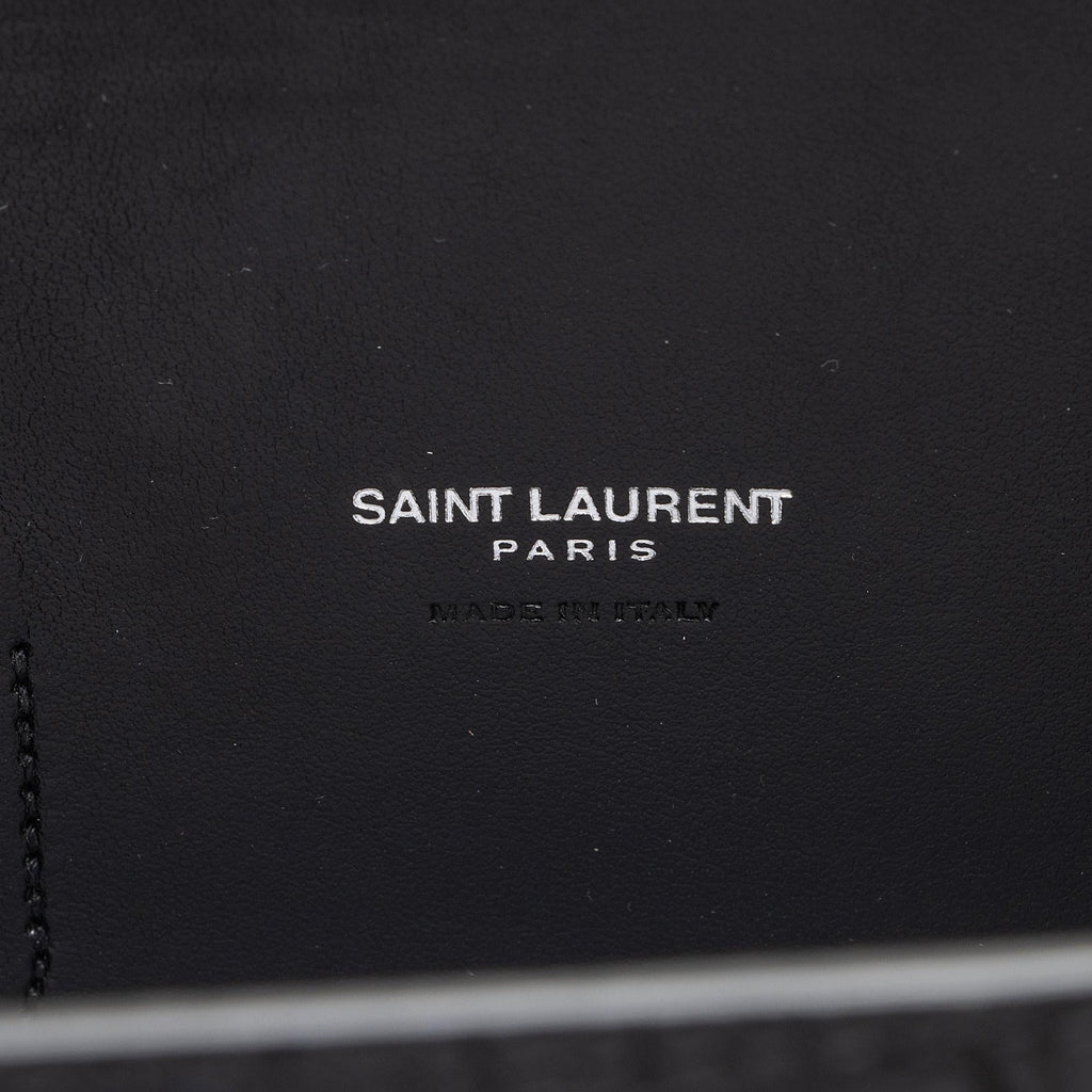 Saint Laurent Croc Embossed Leather Sac De Jour Small Tote (SHF-Cqj90b)