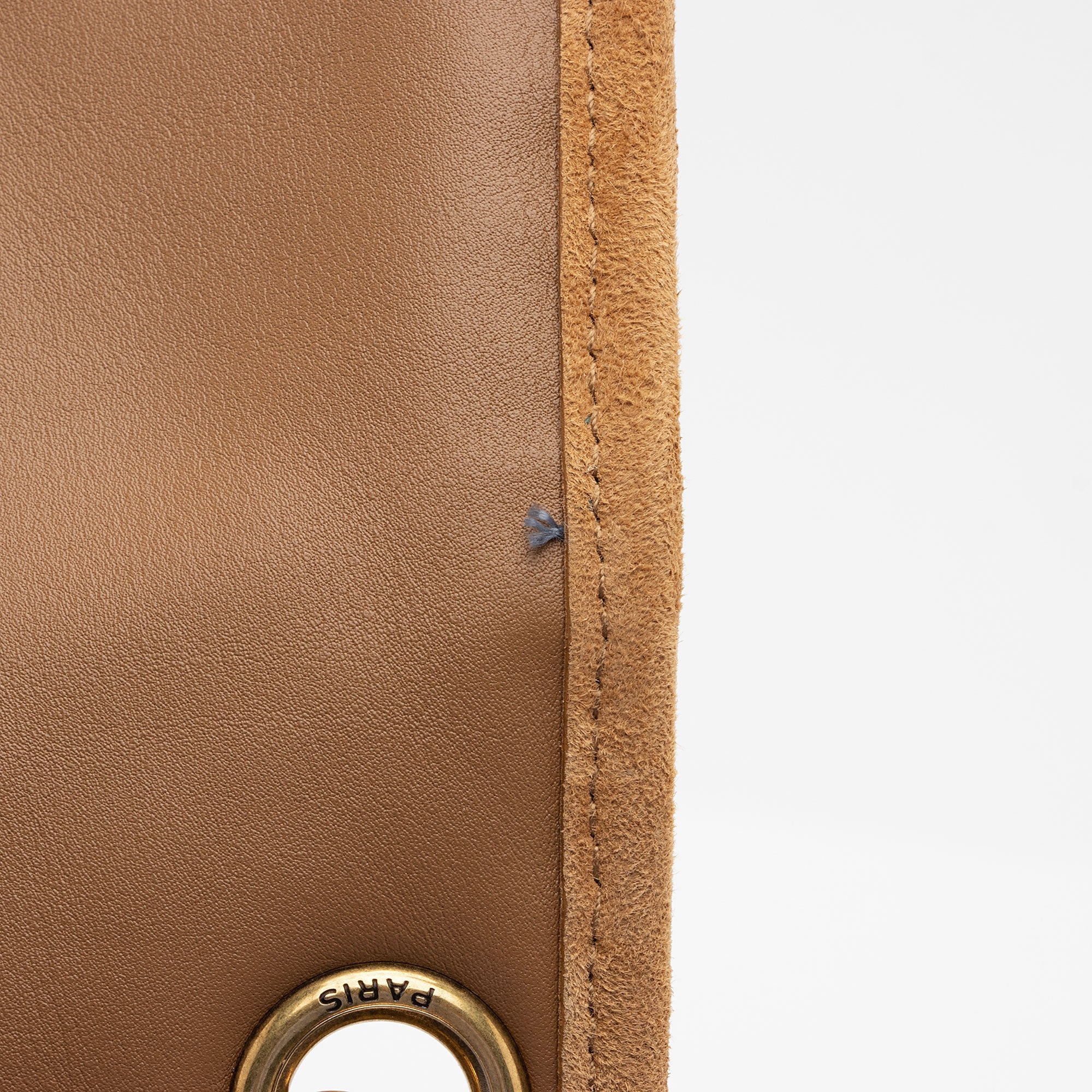 Saint Laurent Denim Suede Monogram Niki Medium Shoulder Bag (SHF-fpTQXb)